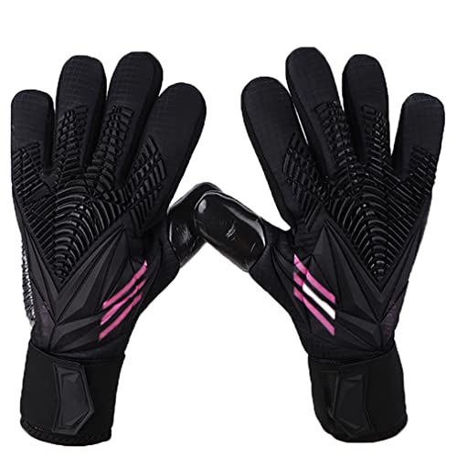 Torwarthandschuhe mit Fingersave, Jugend Größe 6/7/8/9/10, rutschfest, abriebfest - kompletter Handgelenkschutz - Ideale Fußball Torwarthandschuhe Torwarthandschuhe mit Fingersave, Jugend Größe 6/7/8/9/10, rutschfest, abriebfest - kompletter Handgelenkschutz - Ideale Fußball Torwarthandschuhe von Generic