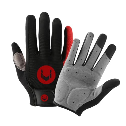 Touchscreen-Handschuhe – Warme, Windabweisende Fahrradhandschuhe | rutschfeste Thermohandschuhe, wasserdichte Handschuhe Für Damen Und Herren, Winterhandschuhe Für Outdoor-Sport Und Radfahren von Generic