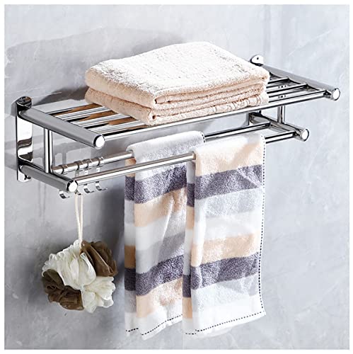 Towel Handtuchhandtuchschiene für Wand Montage Handtuch Handtuch Rack Rack Regal für Handtücher Wandregal Handtuchschiene Eleganz für die Toilettenstaatsregale für das Badezimmer geeignet von Generic