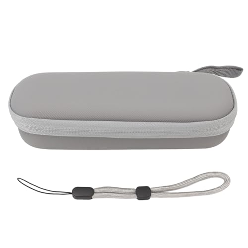 Tragetasche für Kamera, PU-Hülle mit Fleece-Innenfutter, Tragbare Schützende Action-Kamera-Aufbewahrungsbox, Kompatibel mit Pocket 3 (Gray) von Generic