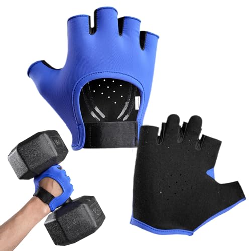 Trainingshandschuhe Gewichtheben Handschuhe Frauen Trainingshandschuhe | Verstellbare Halbfinger Design Trainingshandschuhe | Halbfinger Übungshandschuhe Trainingshandschuhe für Familie, Freunde, von Generic