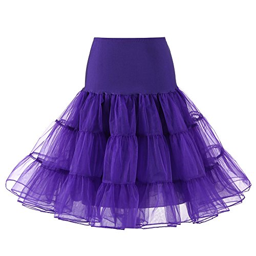 Tutu Damenrock Tüllrock Kurz - Kostüm Karneval Kostüm Damen 50er Rockabilly Petticoat Ballet Firt Tulle Tanzkleid Für Party Ballett Tanzen Halloween Party Kostüm von Generic