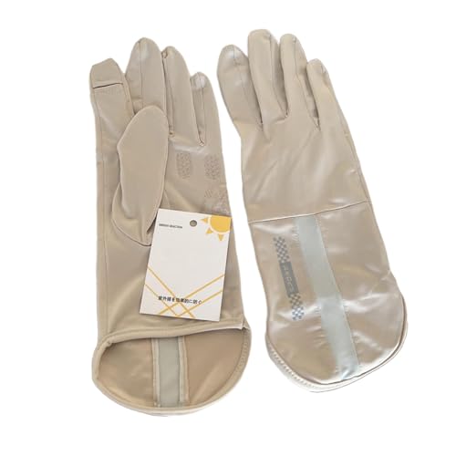 UV-Schutzhandschuhe, Sommer-UV-Schutzhandschuhe, Touchscreen-Anti-Rutsch-Handschuhe, atmungsaktive Sommer-Sonnenschutzhandschuhe für Damen, Autofahren von Generic