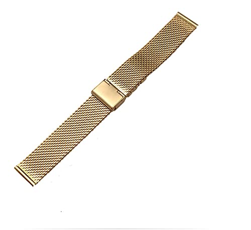 Uhrenarmband Edelstahl-Uhrennetzarmband Dicker Draht Hängende Schnalle 1,0 Draht 18 20 22 24 mm Uhrenarmband von Generic