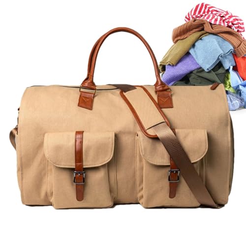Umwandelbare Reisetasche, Reisetaschen für Reisen | wasserdichte Reisetasche mit großem Fassungsvermögen,Multifunktionale Flugtasche mit Reißverschluss, tragbare Seesäcke mit Mehreren Taschen für die von Generic