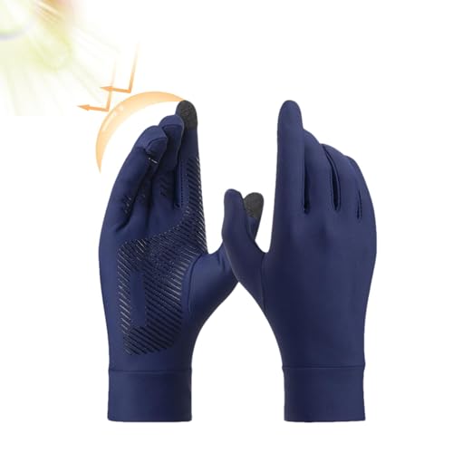Vollfinger-UV-Handschuhe, Sonnenschutzhandschuhe zum Fahren | Outdoor-Vollfingerhandschuhe für Damen und Mädchen - rutschfeste, dünne Wanderhandschuhe aus Eisseide für heißes Wetter, Fahren, Reiten von Generic