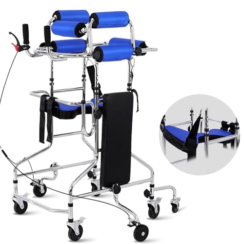 Walking aids 8-Rad-Gehhilfe für Behinderte, höhenverstellbar, kippsicher, Stehrahmen für Hemiplegie, weiblich Walking aids von Generic