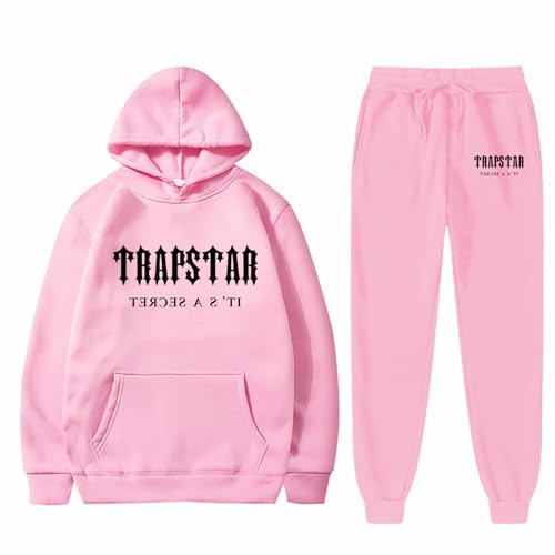 Warehouse Deals Angebote Rückläufer, Sportanzug Kinder Jungen Anzug Kinder Jungen Jungen Mädchen Langarm Sweat Suit Set Hoodie Und Sporthose Trainingsanzug Mädchen Sportkleidung (Pink,100) von Generic