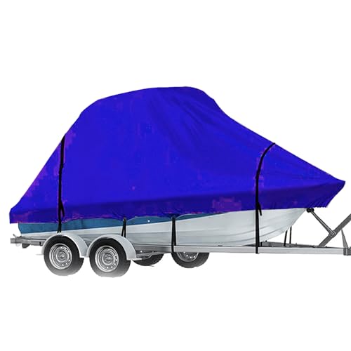 Wasserdicht T-Top Hardtop Bootsabdeckung, 600D Oxford-Stoff Extra Große Größe Bootsplane V-Form Boot- Abdeckplane für Schützen Sie das Schiff,Blau,25~27FT:830 * 330 * 234CM Wasserdicht T-Top Hardtop Bootsabdeckung, 600D Oxford-Stoff Extra Große Größe Bootsplane V-Form Boot- Abdeckplane für Schützen Sie das Schiff,Blau,25~27FT:830 * 330 * 234CM von Generic