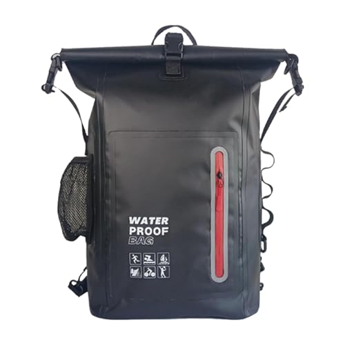 Wasserdichter Dry Bag-Rucksack – Strandrucksack, Damenrucksack | leicht zu tragender Marine-Dry Bag mit großer Kapazität, Reisetasche mit Reflektorstreifen, bequem und vielseitig für den Außenbereich von Generic