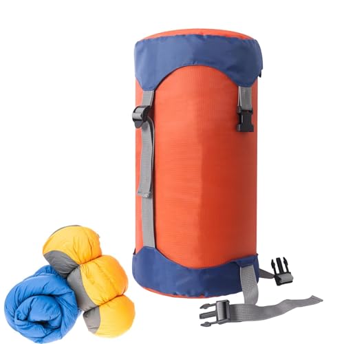 Wasserdichter Kompressionssack – Schlafsack, Packsack, Camping-Aufbewahrungstasche | Praktischer Kompressionssack Für Kleidung, Decken Und Kissen, Perfekt Für Outdoor-Reisen Und Camping-Aufbewahrung von Generic