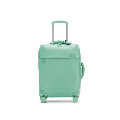 Wasserdichter Oxford-Tuchkoffer, Handgepäcktasche mit Rädern, Grün, 24in, Modern von Generic