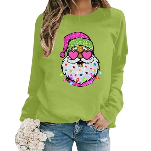 Weihnachtspullover Damen Stylischer Damen Ugly Christmas Sweater Eleganter Damen Weihnachtspullover Strickmuster Festliches Damen Sweatshirt Weihnachten Warmer Damen Kapuzenpullover Für Den Winter von Generic