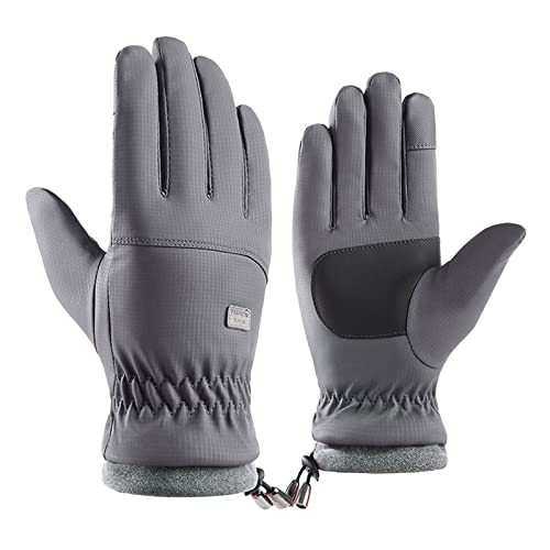 WeißE Handschuhe KostüM Handschuhe Halloween Pfote Und WindproofGloves wasserdichte Outdoor-Handschuhe Winter rutschfeste -Reithandschuhe für WeißE Handschuhe Pantomime Lila (Grey, One Size) von Generic