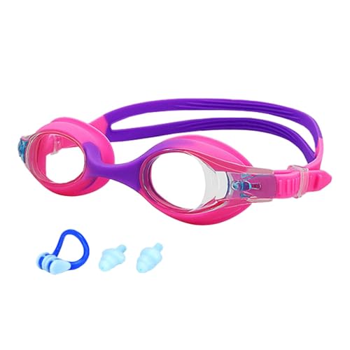 Weitsicht-Schwimmbrille,Kinder-Schwimmbrille | Antibeschlag-Schutzbrille für Kleinkinder mit ergonomischem Design und auslaufsicherer Dichtung | Verstellbare, auslaufsichere Schutzbrille mit Nasenclip von Generic