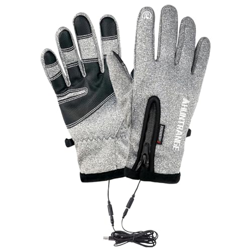 Wiederaufladbare Beheizte Handschuhe - USB Handwärmer Handschuhe | Ski Beheizte Handschuhe USB Handwärmer Handschuhe, Touchscreen Beheizte Warme Sport Outdoor Handschuhe für Damen und Herren von Generic