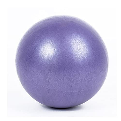 Yoga Ball 25cm Übung Fitness Pilates Ball Balance Übung Gym Fitness Yoga Core Ball Indoor Training Ball Yoga-Ball(Purple) von Generic