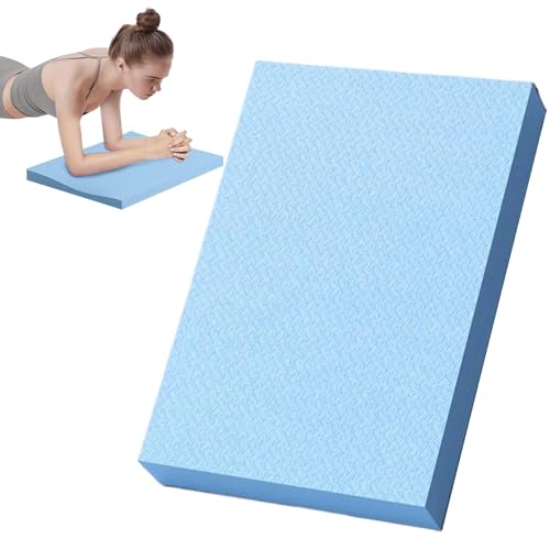 Yoga-Knieschützer-Kissen, Stabilitätstraining-Balance-Matte - Rutschfeste Unterlage für verbesserte Stabilität - Wasserfeste, hochdichte TPE-Rollradmatte für Erwachsene, Kinder, Reisen, Stretching von Generic