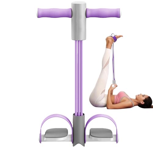 Yoga Spannseil, Widerstandsband für Yoga-Pedal, elastisches Zugseil, Fitnessgeräte, 6 Tubes Zugseil, multifunktionales Krafttrainingsgerät für seine von Generic