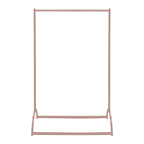 kleiderständer, garderobenständer, Metall, bodenstehend, für Schlafzimmer, kleiderstange, bekleidungseinzelhandel, ausstellungsständer für zuhause/einzelhandel/rosa/150 x 40 x 145 cm von Generic