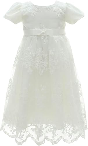 mädchen Kleid Baby Hochzeitskleid Pageant Prinzessin Party Kleid Blumenmädchenkleid Geburtstagsparty Tüll Kleid von Generic