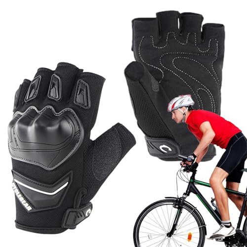 motorradhandschuhe fingerlose motorradhandschuhe fingerlose motorradhandschuhe herren - atmungsaktive fahrradhandschuhe | motorradhandschuhe herren motorradhandschuhe sommer atmungsaktiv von Generic