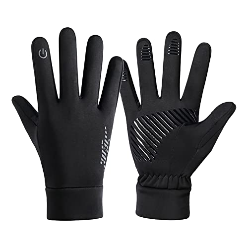 rutschfeste Winddichte Bildschirmhandschuhe Handschuhe zum Fahren Unisex geeignet für Wetter Radfahren und Skifahren warm Kälte und Arbeit Outdoor Handschuhe Winter Cowboy Schutzhelm von Generic