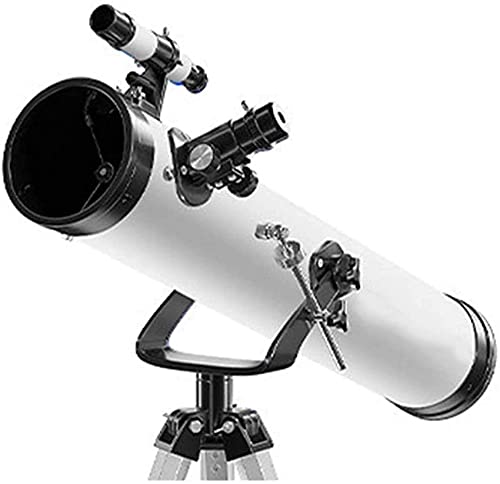 telescope Praktisch, Teleskope für Astronomie-Erwachsene, astronomisches Teleskop für professionelle Sternbeobachtung, Erste Schritte, 114 mm große Öffnung, Teleskope für Astronomie-Anfänger, geeignet von Generic