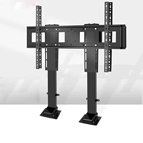 tv Wall Mount' Motorisierte TV-Halterung – elektrischer TV-Hebeständer – TV-Hebemechanismus mit Fernbedienung, Konferenzraum-Podium, universeller TV-Bodenständer, doppelter Motorlift, 120 cm Hub, für von Generic