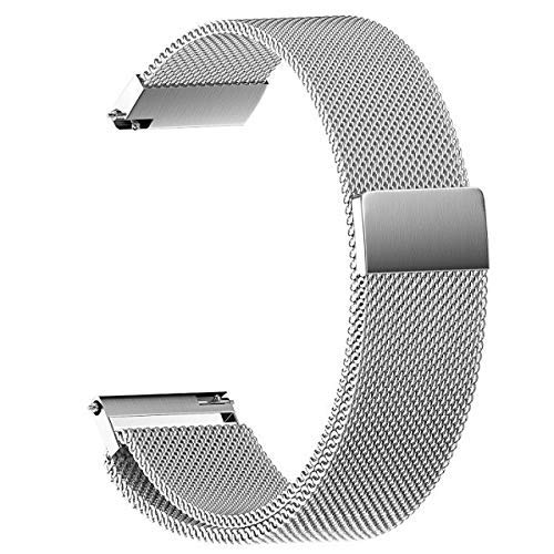 uhrenarmband 18mm 20mm 22mm universal Loop Strap uhrenarmbänder smart Watch metallarmband Edelstahl uhrenarmband Herren; damenuhren von Generic