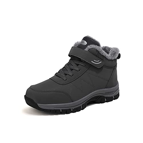 Winter warme und praktische Schuhe, Motorradstiefel, Winter, Damen, Herren, Stiefel, wasserdichte Turnschuhe, Klettern, Jagdschuhe, Unisex, Schnürstiefel, Outdoor, warm, Wanderstiefel, Herren von Generic