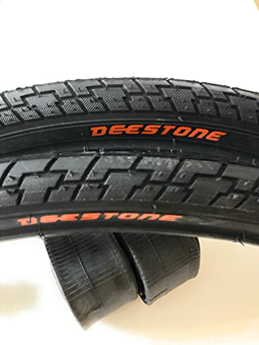 2 Deestone MTB Reifen 26 x 1.75 Straßenreifen + 2 Schläuche MTB 26 von Generico
