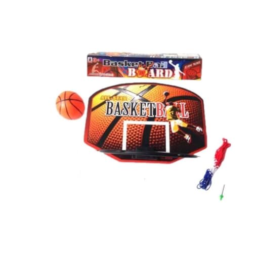 Basketballkorb für Kinder, 29 x 21 cm, Basketballkorb für Kinder, für drinnen und draußen, Türen, pädagogisches Spielzeug zur Verbesserung der Koordination und motorischen Fähigkeiten von Genérico