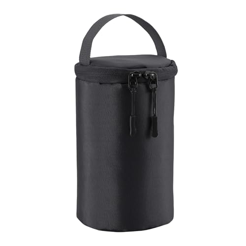 -Tankbeutel – -Tank-Abdeckung | isolierte -Tank-Abdeckung | Tragetasche für Benzintank | Zylindrische Tasche aus 900D Oxford-Gewebe | Tasche, bunt, black large, Siehe Beschreibung von Genérico