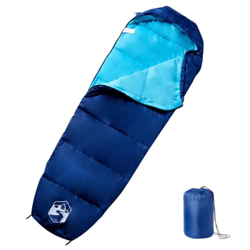 Wenjingqi-94503 Camping-Schlafsack für Erwachsene, 3 Jahreszeiten, Mumien-Schlafsack von Genérico