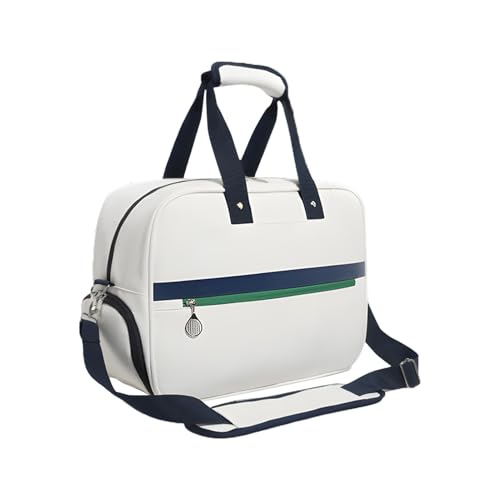 Badminton-Schlägertasche, Badminton-Schultertasche, Schultertasche für Damen und Herren, für Badminton und Tennis, Schläger-Aufbewahrungstasche, Doppelreißverschluss, EQ von Générique