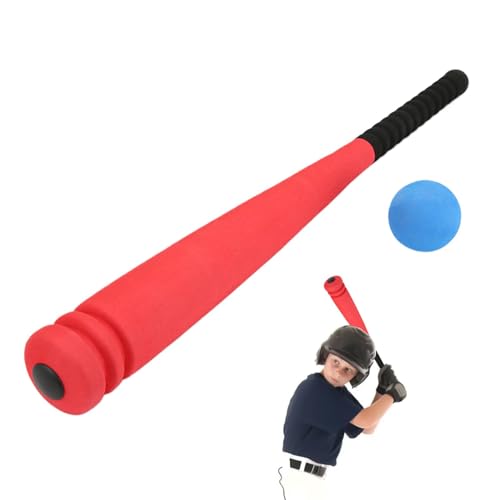 Baseballschläger, Baseballschläger für Kleinkinder, weiches Baseball-Set für Kleinkinder mit Ball | Baseballschläger-Spielzeug aus Schaumstoff, weiches Hinterhof-Set für den Außenbereich von Générique