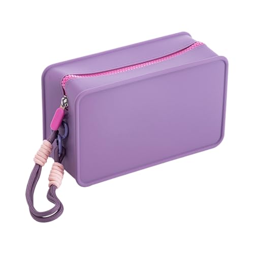 Bunte Kosmetiktasche, Kosmetiktasche, Kosmetiktasche, Reißverschluss, Kosmetiktasche, Kosmetiktasche für Damen, Kosmetiktasche für Damen, Kosmetiktasche für Damen, Kosmetiktasche, violett, Se référer von Générique