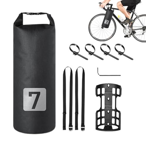 Fahrradtaschen für Gabel, Tasche für Fahrradgepäckträger, Gepäckträgertaschen für Fahrrad, tragbar, wasserdicht, Gepäckträgertaschen, kompakte Fahrradtasche für von Générique