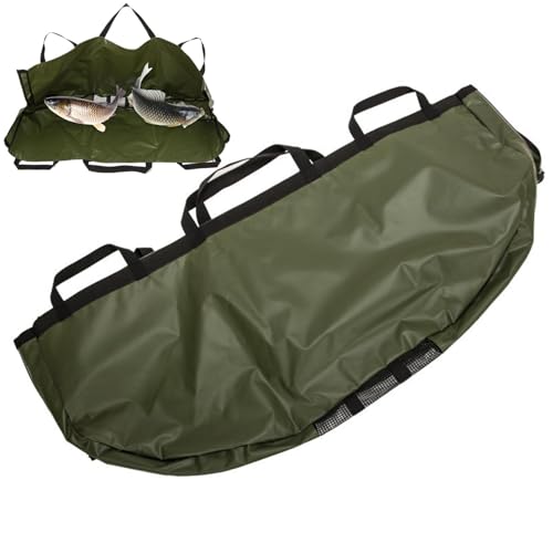 Générique Isolierte Fischkühltasche, 130 x 10 x 60 cm, leakproof Fishing Cooler Bag, wasserdichte Fischaufbewahrung, robuste und kompakte Fischfangtasche für den Außenbereich, Army Green, Army Green, von Générique