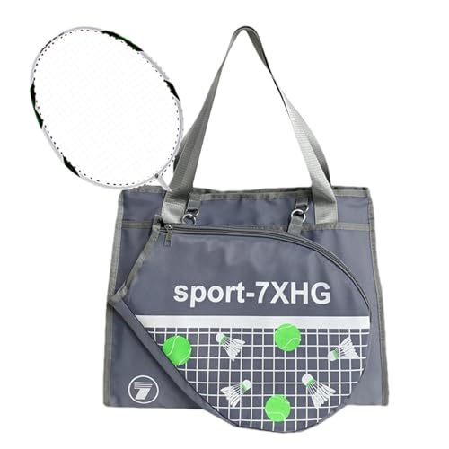 Générique Lightweight Tennis-Tasche, große Kapazität, Badminton Bag, wasserdichter Sport-Rucksack, Multisport-Tennisausrüstung, Badminton und Tennistasche, Tennisrucksack mit Taschen für Basketball von Générique