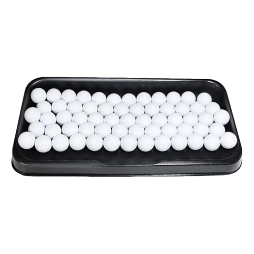 Golf Training Tray, Outdoor Golf Ball Tray, Wear-Resistant Golf Tray, Golf Ball Holder, Golf Training Equipment, Indoor Golf Practice Tray, Golf Ball Container for Driving Range and Home Practice von Générique