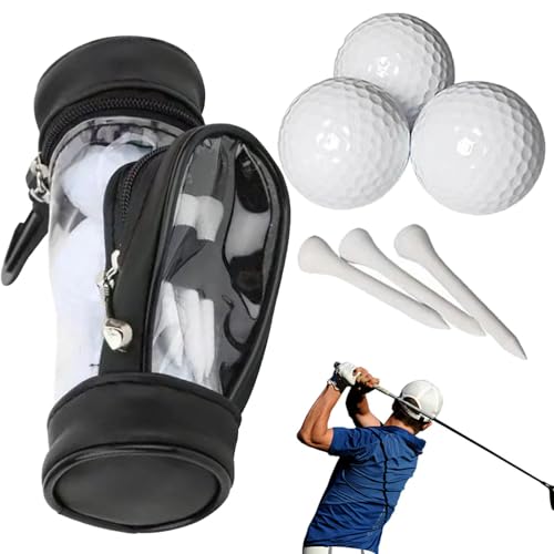 Golf-Zubehörtasche, Aufbewahrungstasche für Golfbälle, Golftasche, multifunktionale Golftasche, verschleißfeste Golftasche, Golfballtasche mit Tasche von Générique