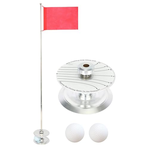 Golfpokal-Flagge | Golf-Trainingstasse | Golfflaggen-Set | Golflochflagge für eine realistische Praxisumgebung in Ihrem Garten oder Ihrer Pract von Générique