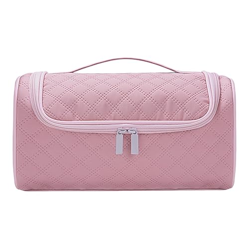 Haartrocknertasche, Reisetasche für Haartrockner, Haartrockner, perfektes Geschenk für Frauen mit Haken, Föntasche, tragbare Haarschutztaschen, Ku, Pink, Se référer au descriptif, Siehe Beschreibung von Générique