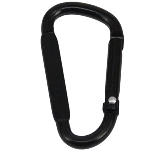 Karabinerhaken für Schlüssel, D-Ring-Karabiner | Wanderclips mit D-Ring aus Aluminiumlegierung, Metallkarabiner für Reisen, Rucksack-Karabiner für Camping, Wandern von Générique