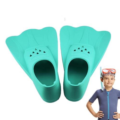 Kids Swim Fins | Short Youth Flippers | Silicone Swim Fins | Beginner Swim Flippers | Unterstützt eine breite Palette von Ages und Skill Levels als They Explore and Refine Their Swimming Abilities. von Générique