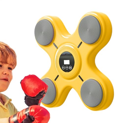 Music Boxing Maschine, Wall Mounted Music Punching Trainer, Boxing Trainer for Kids, Electronic Boxing Target, Wall Mounted Boxing Machine, Music Punching Target, Family Boxing Game, Interactive von Générique