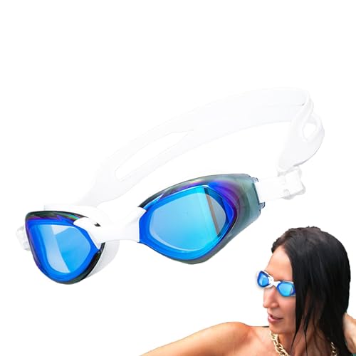 Schwimmbrille für Erwachsene, Schwimmbrille für Erwachsene – Taucherbrille, wasserdicht, Schwimmbrille, HD Galvanik, Anti-Beschlag-Beschichtung, Tauchbrille, verstellbar, von Générique