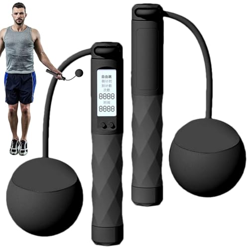 Smart Jump Rope, Portable Jump Rope, Weighted Jump Rope, Jump Rope, Indoor Fitness Equipment, Adjustable Jump Rope, Digital Jump Rope, Jump Rope With Counter, Fitness Jump Rope von Générique